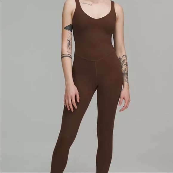lululemon athletica Pants - LULULEMON ALIGN BODYSUIT JAVA